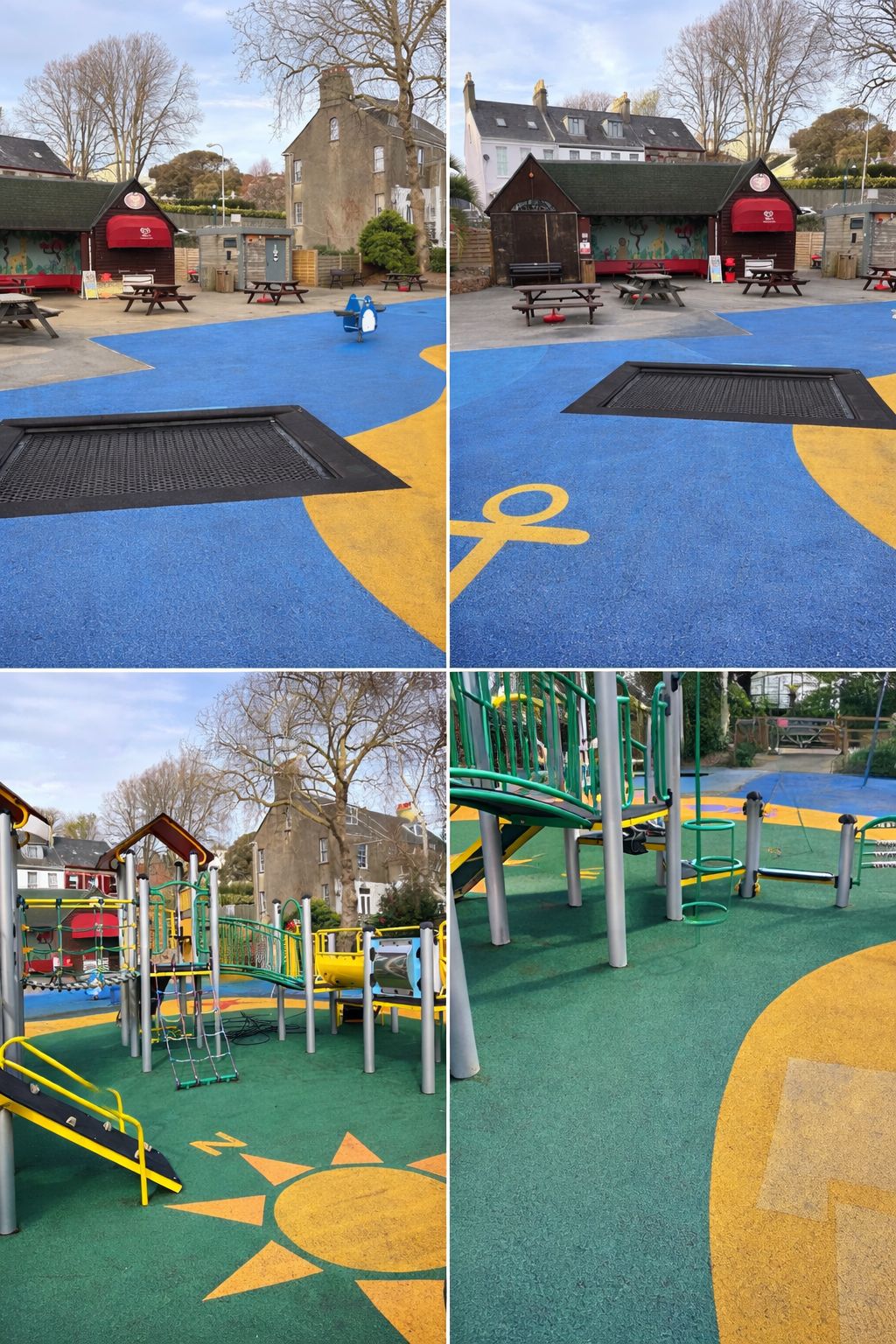 Jersey playground surfaces deep-cleaned with Solas hot foam